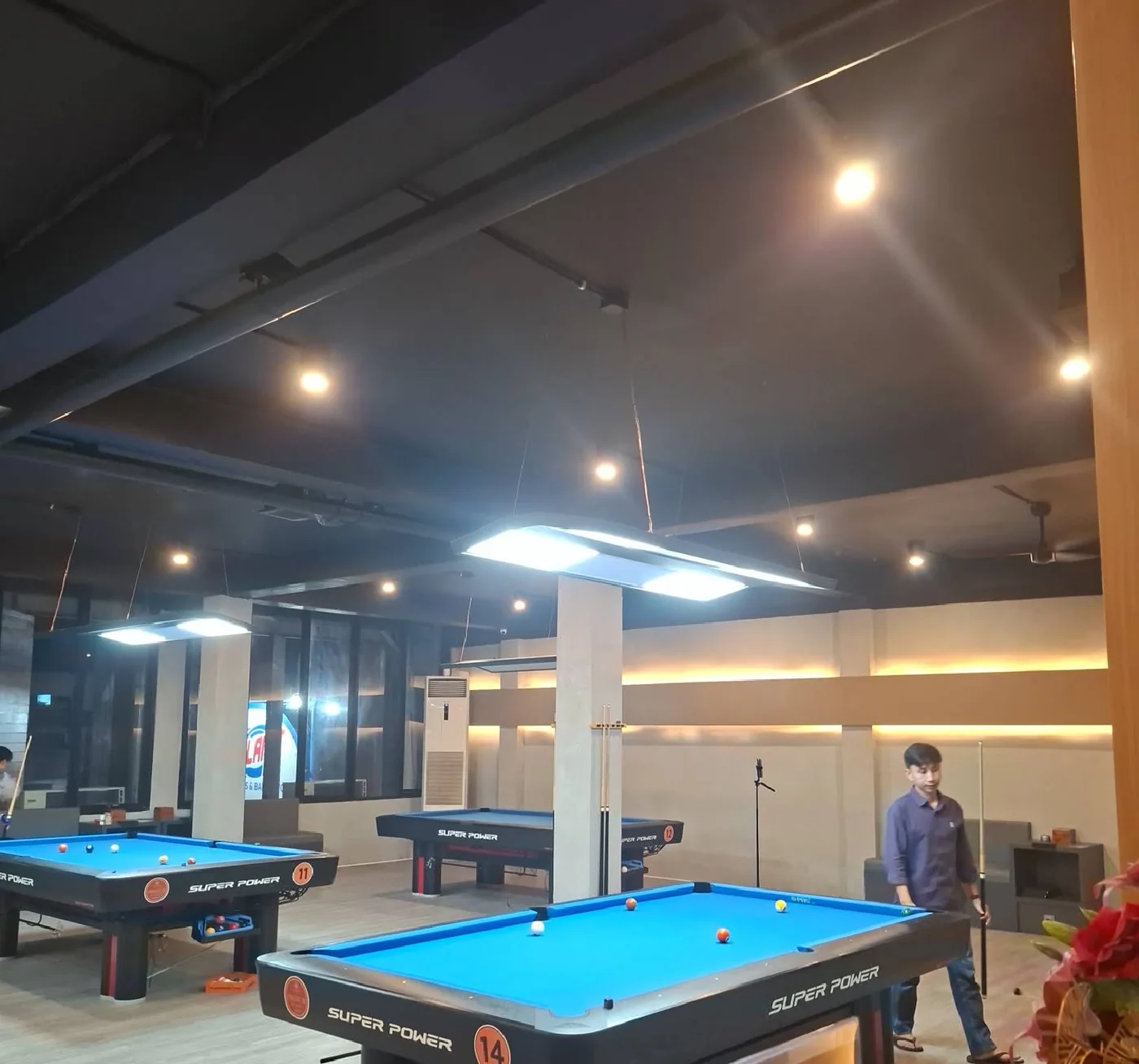 Area biliar LINEA yang luas